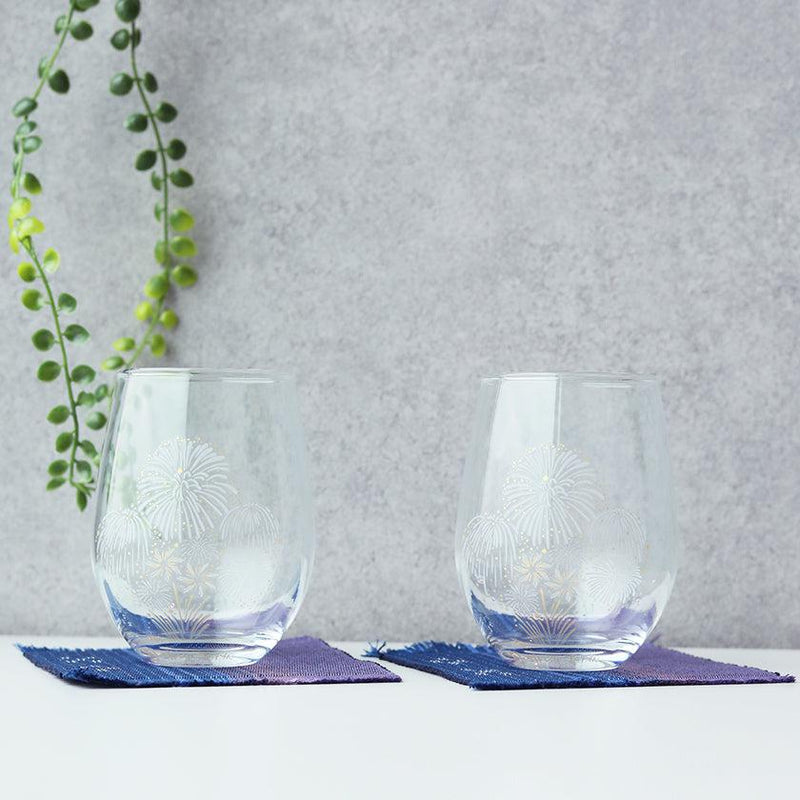 [GLASS SET] REFRESHING SET FOR SUMMER (GLASSES & COASTERS) | BECOS ORIGINAL