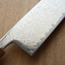 [KITCHEN (CHEF) KNIFE] V10 DAMASCUS, 31 LAYERS OAK OCTAGONAL HANDLE 170 | BECOS ORIGINAL