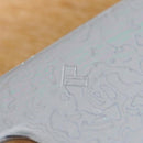 [KITCHEN (CHEF) KNIFE] V10 DAMASCUS, 31 LAYERS OAK OCTAGONAL HANDLE 170 | BECOS ORIGINAL