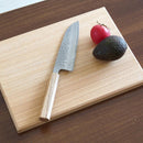 [KITCHEN (CHEF) KNIFE] AUS10 HAMMERED DAMASCUS OAK OCTAGONAL HANDLE 170 | BECOS ORIGINAL