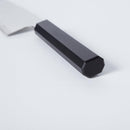 [KITCHEN (CHEF) KNIFE] V10 DAMASCUS, 31 LAYERS INDIGO-DYED BLACK OCTAGONAL OAK HANDLE  | BECOS ORIGINAL