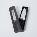 [KITCHEN (CHEF) KNIFE] V10 DAMASCUS, 31 LAYERS INDIGO-DYED BLACK OCTAGONAL OAK HANDLE  | BECOS ORIGINAL