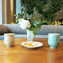 [일본 차 컵] 꽃 크리스탈 (녹차) 유노미 (2 피스 세트) | 교토 키요 미즈 상품