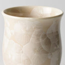 [일본 차 컵] 꽃 크리스탈 (녹차) 유노미 (2 피스 세트) | 교토 키요 미즈 상품