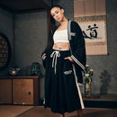 [GOWN KIMONO] LIFE GOES OFF (BLACK) | HAORI | VEDUTA