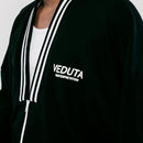 [GOWN KIMONO] LIFE GOES OFF (BLACK) | HAORI | VEDUTA