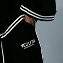 [GOWN KIMONO] LIFE GOES OFF (BLACK) | HAORI | VEDUTA