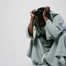 [JACKET & WIDE PANTS KIMONO] LIFE GOES OFF (GRAY) | HAORI & HAKAMA | VEDUTA