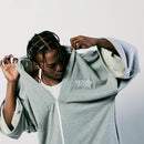 [JACKET & WIDE PANTS KIMONO] LIFE GOES OFF (GRAY) | HAORI & HAKAMA | VEDUTA