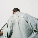 [JACKET & WIDE PANTS KIMONO] LIFE GOES OFF (GRAY) | HAORI & HAKAMA | VEDUTA