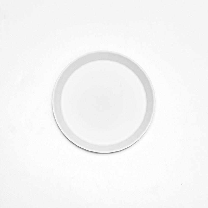 [จานเล็ก (จาน)] แผ่นขนาดเล็ก Matt สีขาว | Utsuà | Imari-Arita Wares
