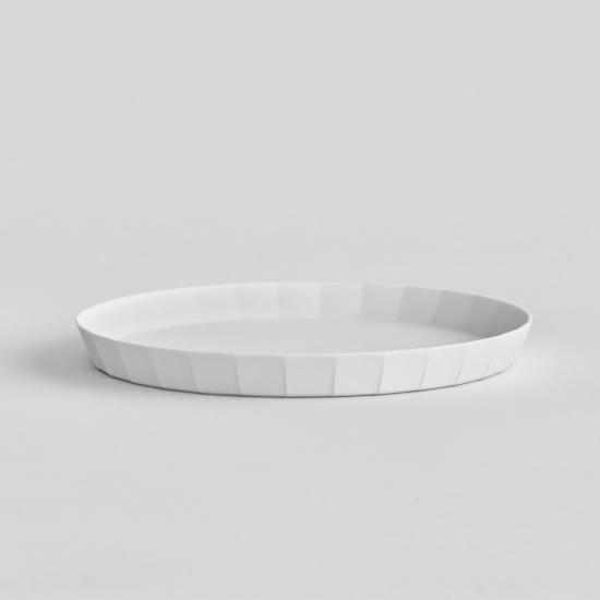 [LARGE PLATE (PLATTER)] PLATE MEDIUM MATT WHITE | UTSUÀ | IMARI-ARITA WARES