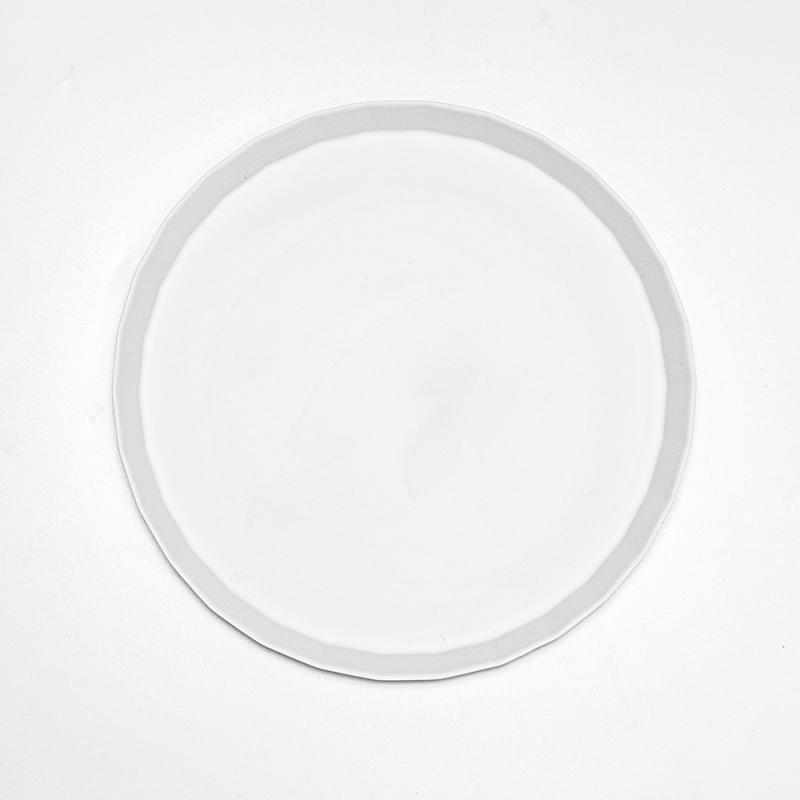 [LARGE PLATE (PLATTER)] PLATE LARGE MATT WHITE | UTSUÀ | IMARI-ARITA WARES
