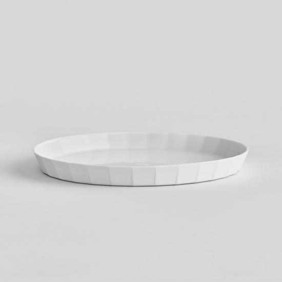 [대형 플레이트 (Platter)] 중형 Gloss White | Imari-Arita Wares