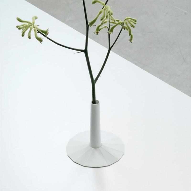 [花瓶] 單花基地 Gloss White | Imari-Arita Wares