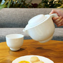 [ถ้วยชาญี่ปุ่น] Teapot Pauline Deltour (สีขาว) | 2016/ | Imari-Arita Wares