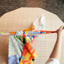 [FUROSHIKI] HANA (PLAIN WEAVE 96CM) | DYEING | ASAKURA SENPU