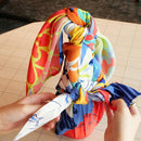 [FUROSHIKI] HANA (PLAIN WEAVE 96CM) | DYEING | ASAKURA SENPU