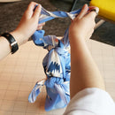 [FUROSHIKI] TSURU KASUMI TAZUKASUMI (CREPE 96CM) | DYEING | ASAKURA SENPU