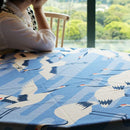 [FUROSHIKI] TSURU KASUMI TAZUKASUMI (CREPE 96CM) | DYEING | ASAKURA SENPU