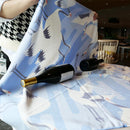 [FUROSHIKI] TSURU KASUMI TAZUKASUMI (CREPE 96CM) | DYEING | ASAKURA SENPU