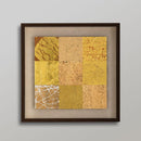 [WALL DECOR (WALL ART)] LUXE BROWN (M,L) | HAKUICHI | KANAZAWA GOLD LEAF