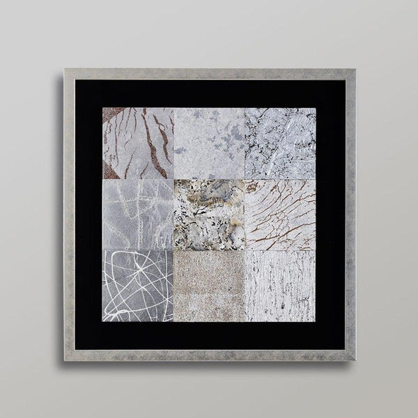 [벽 장식 (벽 아트)] Luxe Silver (M, L) | 하쿠이치 | 가나자와 골드 잎