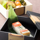 [LUNCH-BOX] ANTIQUE FOIL 3-PART (BLACK) | KANAZAWA GOLD LEAF | HAKUICHI