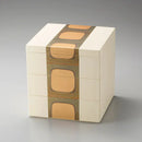 [午餐盒]古董箔3部分（白色）|金澤金葉|哈庫奇