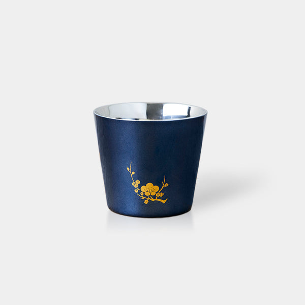 [Cup] Kaga Shikisai Deep Blue | Kanazawa Gold Leaf | ฮูคุอิจิ