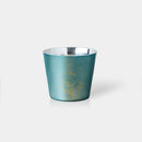 [CUP] KAGA SHIKISAI WATER BLUE | KANAZAWA GOLD LEAF | HAKUICHI