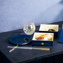 [板] Kaga Shikisai Flower深藍色|金澤金葉| hakuichi