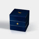 [LUNCH-BOX] KAGA SHIKISAI DEEP BLUE | KANAZAWA GOLD LEAF | HAKUICHI
