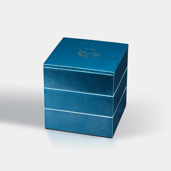 [점심 박스] Kaga Shikisai Water Blue | 카자가와 골드 리프 | 하쿠 이치