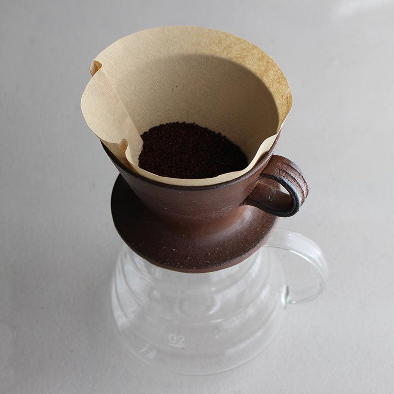 [ชุดกาแฟหยด] ถ้วย & จานรอง, Dripper | เครื่องถ้วยที่สวยงาม Naoto Tsuneki