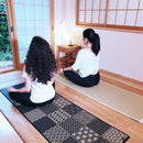 [YOGA MAT] RUSH YOGA MAT TRADITIONAL JAPANESE PATTERN (60 × 180CM) | TATAMI