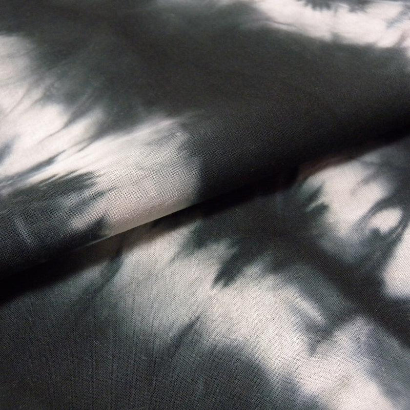 [TOWELS] TATAMI SHIBORI (BLACK) WITH PAPER BOX | KYOTO KANOKO SHIBORI| YOAKE