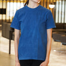 [T-SHIRT] NATURAL INDIGO (ONE-COLOR DYEING)  | INDIGO DYEING| INDIGO KESENNUMA
