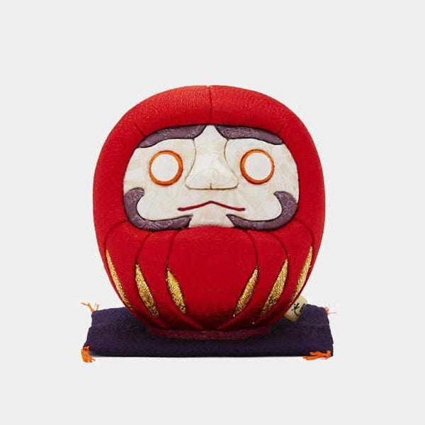 [Daruma (Doll)] Edo Daruma (ใหญ่) Seer สีแดง | ตุ๊กตาศิลปะเอโดะ