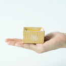 [보석 케이스] Ajiro 링 케이스 (노란색) | 에도 아트 인형