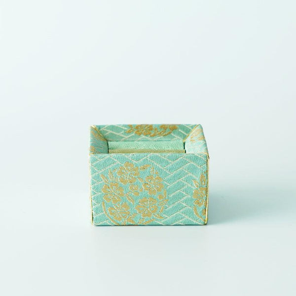 [珠寶盒] Ajiro Ring Case（綠色）|江戶藝術娃娃