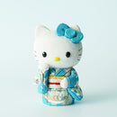 [BECKONING (LUCKY) CAT] HELLO KITTY (BLUE) | EDO ART DOLLS | KAKINUMA DOLLS