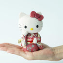 [BECKONING (LUCKY) CAT] HELLO KITTY (PURPLE) | EDO ART DOLLS | KAKINUMA DOLLS