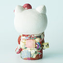 [BECKONING (LUCKY) CAT] HELLO KITTY (PURPLE) | EDO ART DOLLS | KAKINUMA DOLLS