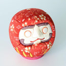 [DARUMA (DOLL)] EDO DARUMA CHIRIMEN RED (S) | EDO ART DOLLS | KAKINUMA DOLLS
