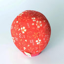 [DARUMA (DOLL)] EDO DARUMA CHIRIMEN RED (S) | EDO ART DOLLS | KAKINUMA DOLLS