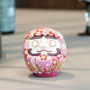 [DARUMA (DOLL)] EDO DARUMA CHIRIMEN PINK (S) | EDO ART DOLLS | KAKINUMA DOLLS