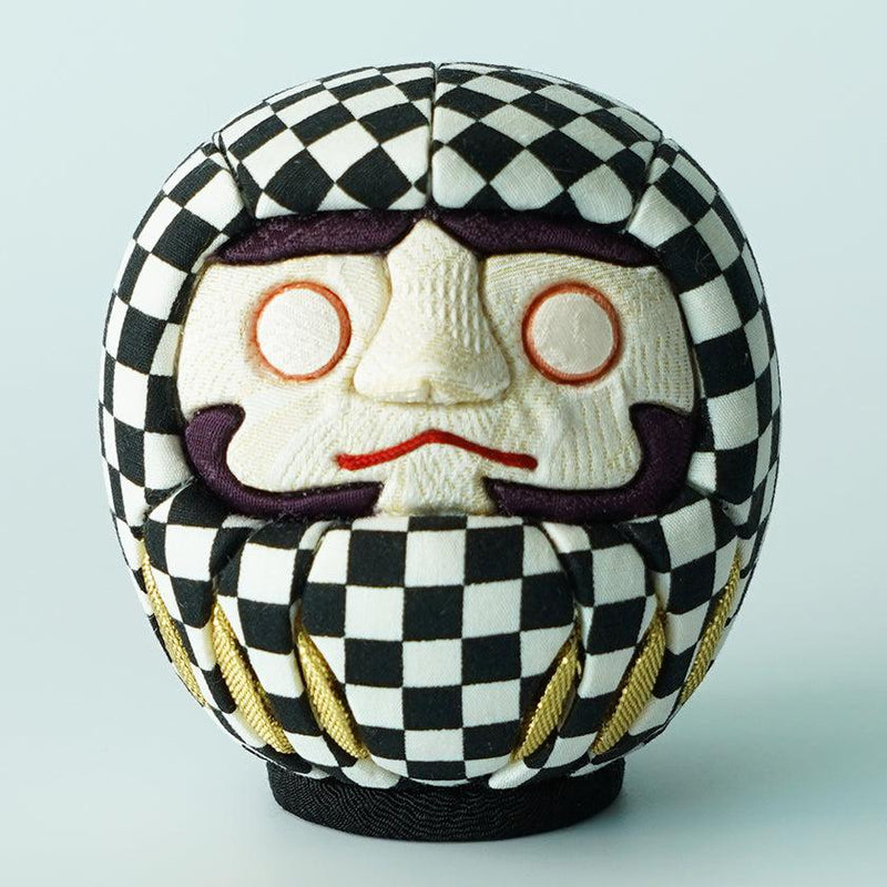 [daruma (doll)] Edo Daruma 체커 패턴 | 에도 아트 인형
