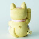 [Beckoning (Lucky) Cat] Maneki Neko Feng Shui DX Yellow (M) | Edo Art Dolls | ตุ๊กตา Kakinuma
