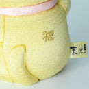 [Beckoning (Lucky) Cat] Maneki Neko Feng Shui DX Yellow (M) | Edo Art Dolls | ตุ๊กตา Kakinuma
